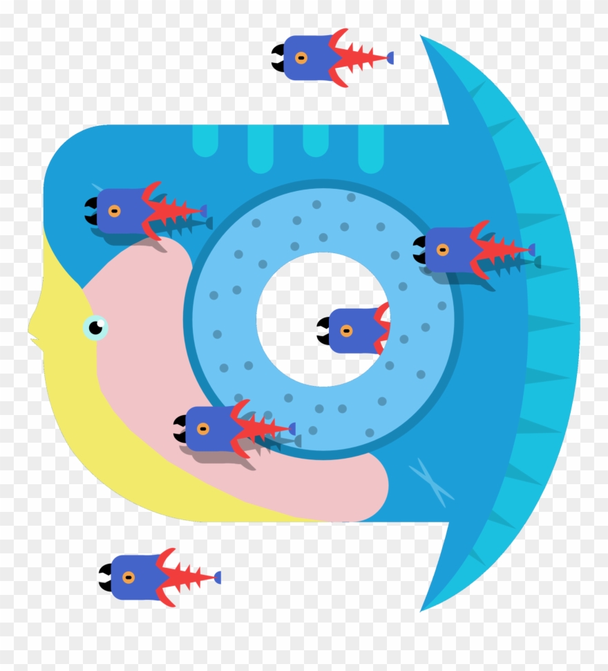 Titan Holefish Clipart