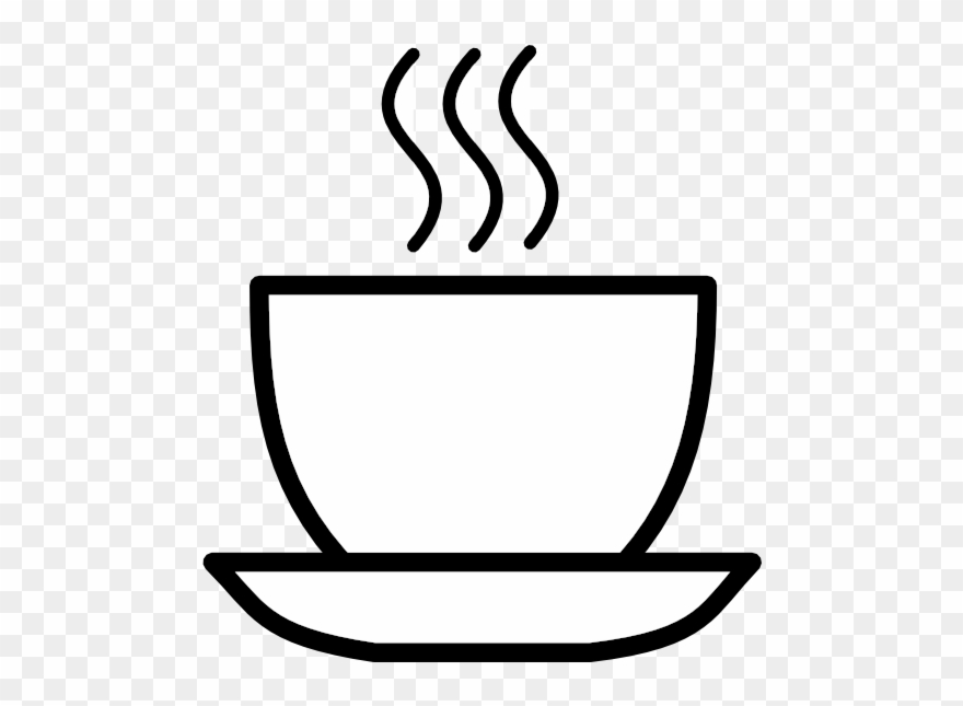 Clipart Of Coffee, Cups And Coffee Black - Png Download