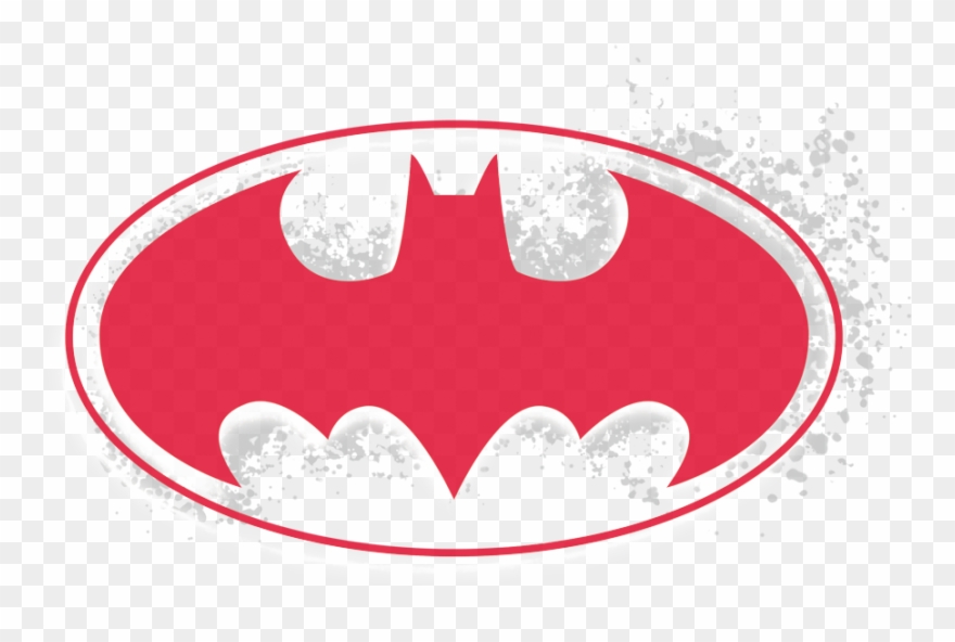 Batman Hardcore Noir Bat Logo Men's Regular Fit T-shirt Clipart