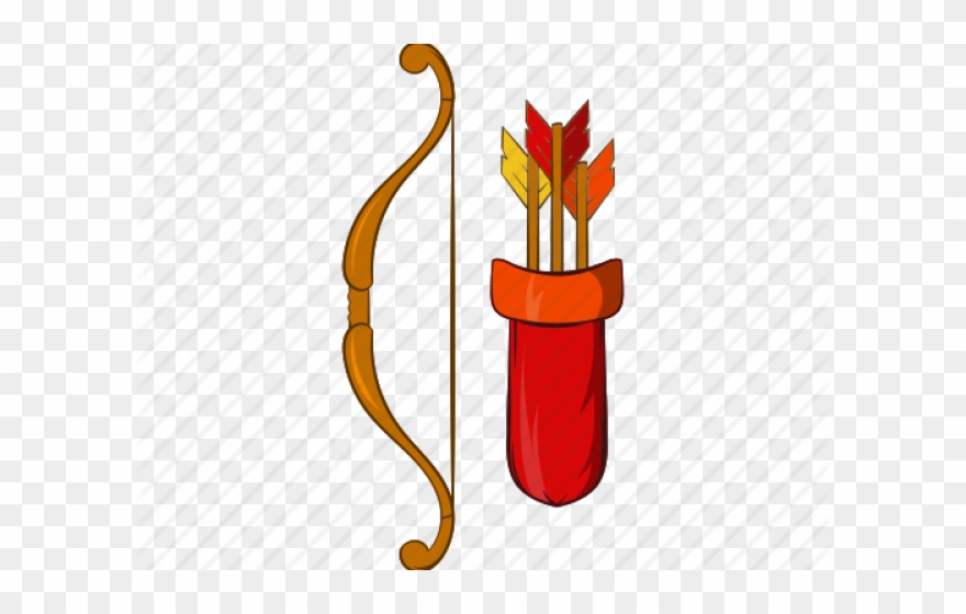 Bow And Arrow Cartoon Clipart