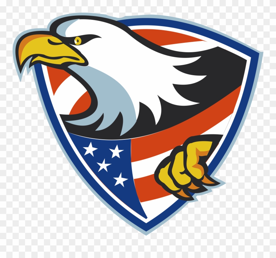 Bald Illustration Flying Shield Transprent Png Free Clipart