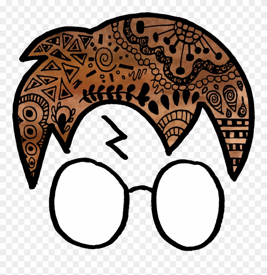 Harry Potter Zentangle Clipart