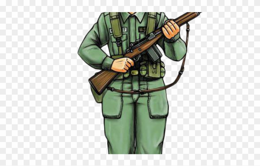 Sniper Clipart Vietnam Soldier - Png Download