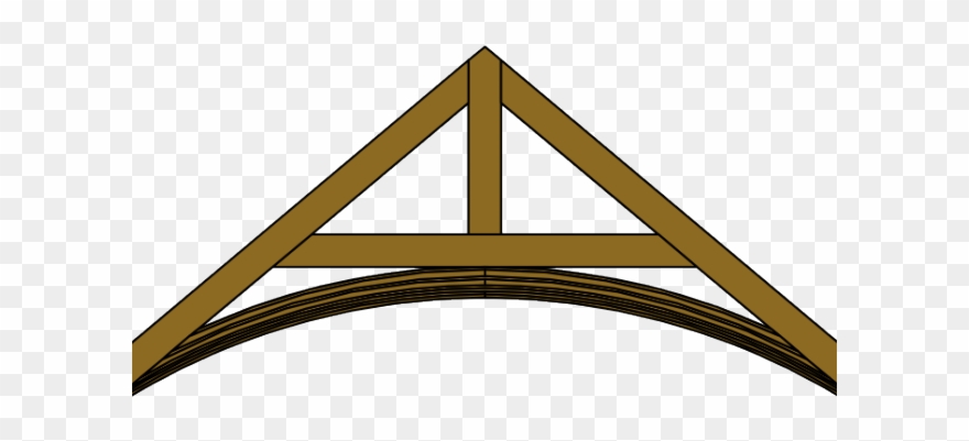 Roof Clipart Roof Truss - Png Download