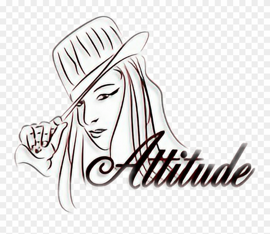 Attitude Sticker Clipart