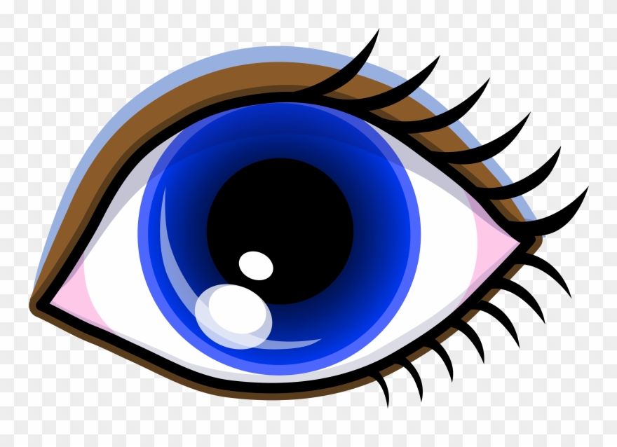 Clipart Of Eye, Eyes And Pretty - Png Download