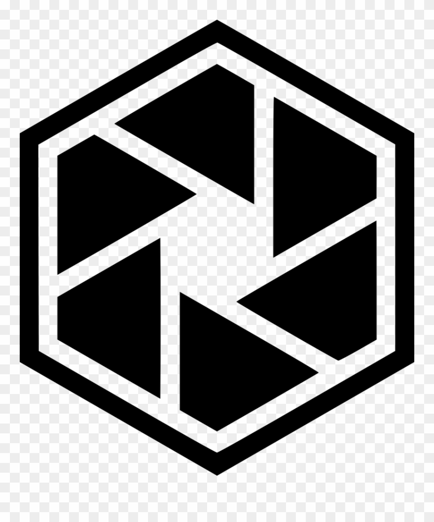 Iris Hexagon Comments Clipart