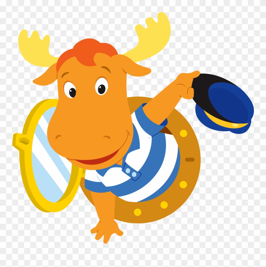 Backyardigans Tyrone Moose Sailor Clipart