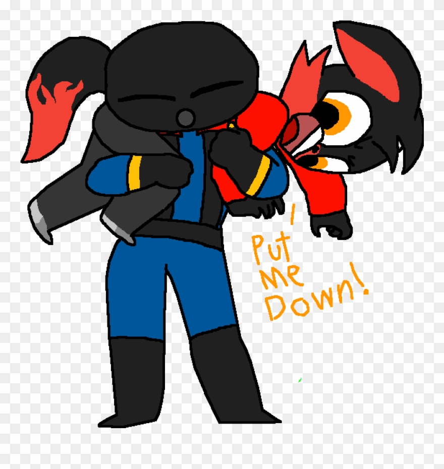 He Been Picked Up Clipart