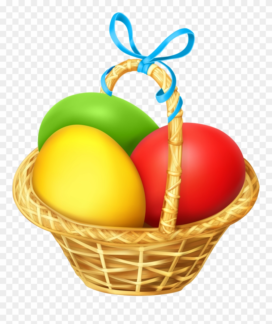 Easter Basket Transparent Png Clip Art