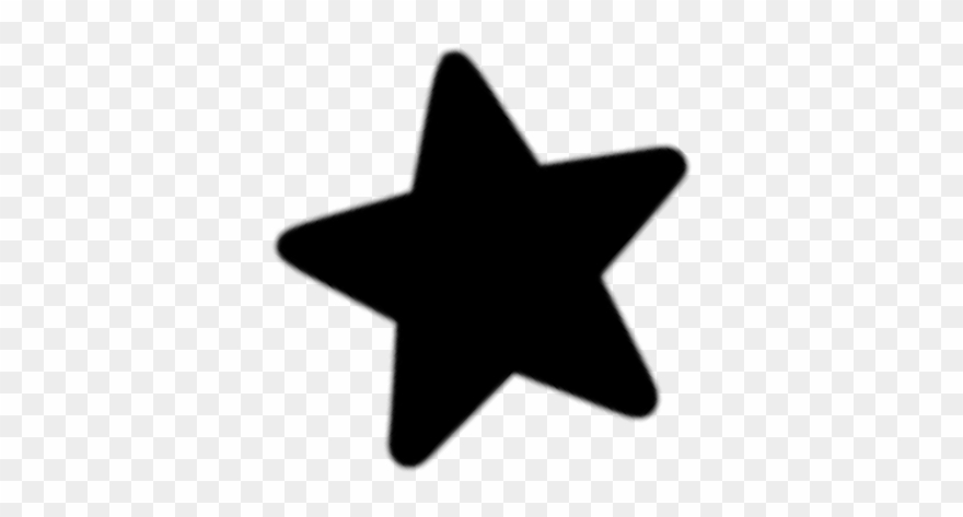 Black Star Clip Art - Png Download