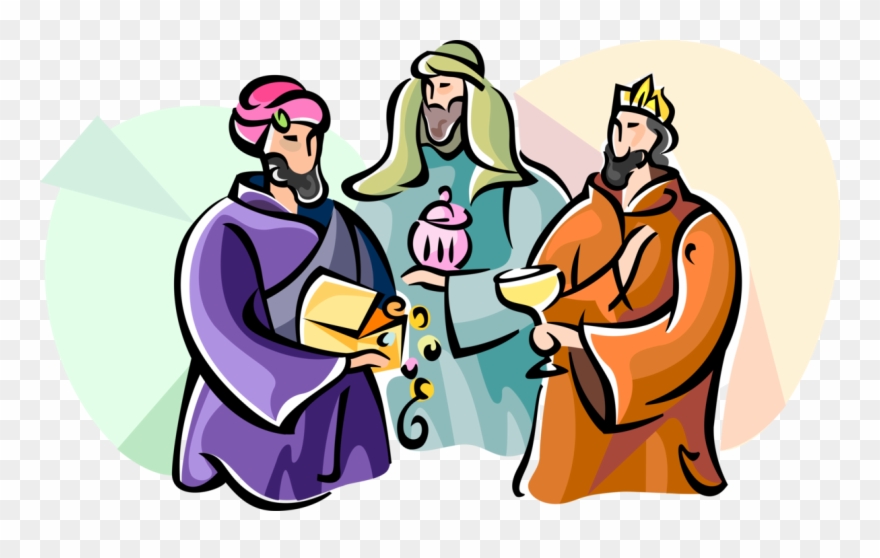 Three Wise Men Of Epiphany Clipart