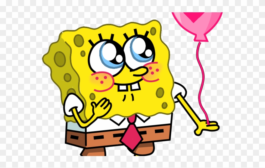 Birthday Hat Clipart Spongebob - Png Download