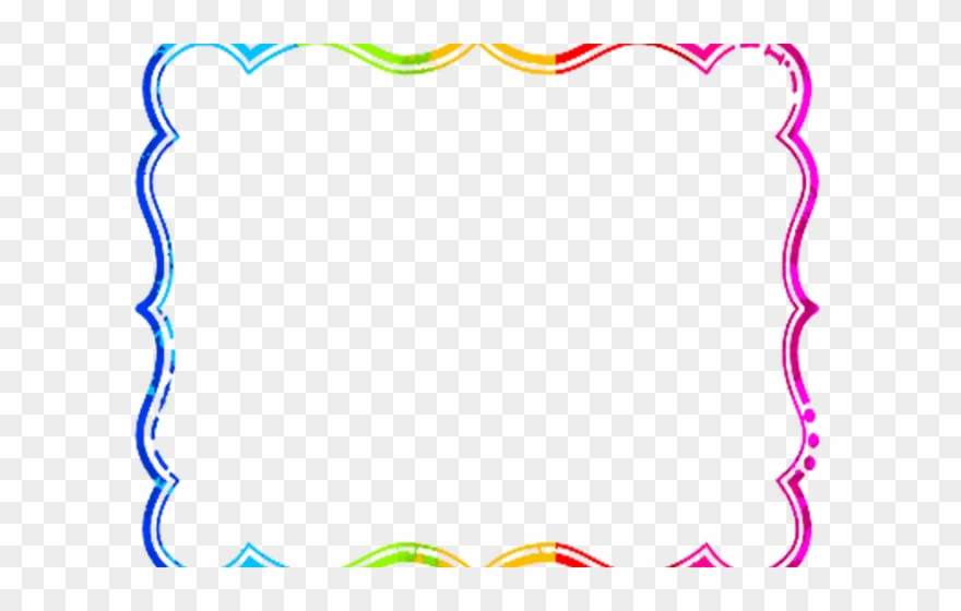 Border Clipart Colorful - Png Download