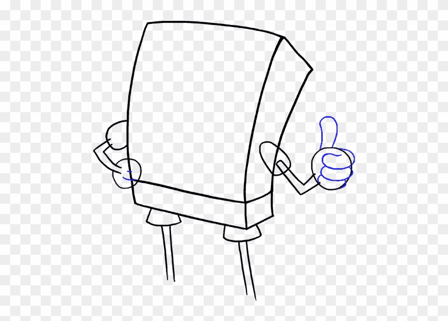 How To Draw Spongebob Clipart