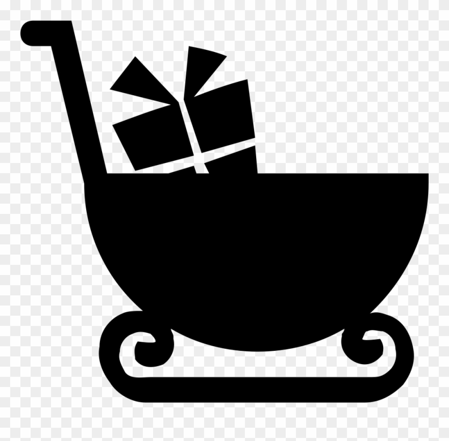 Christmas Shopping Cart Comments Clipart