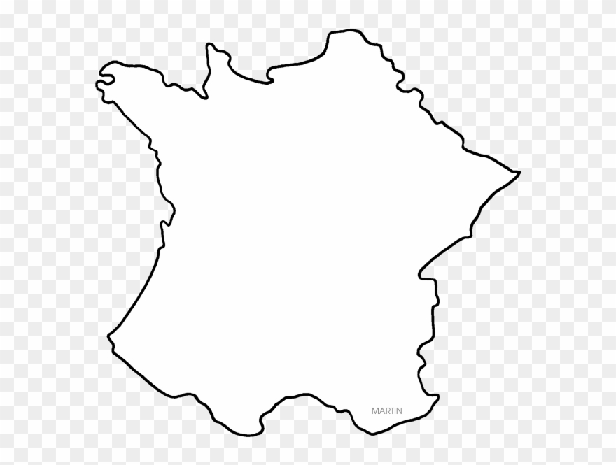 France Map Clipart
