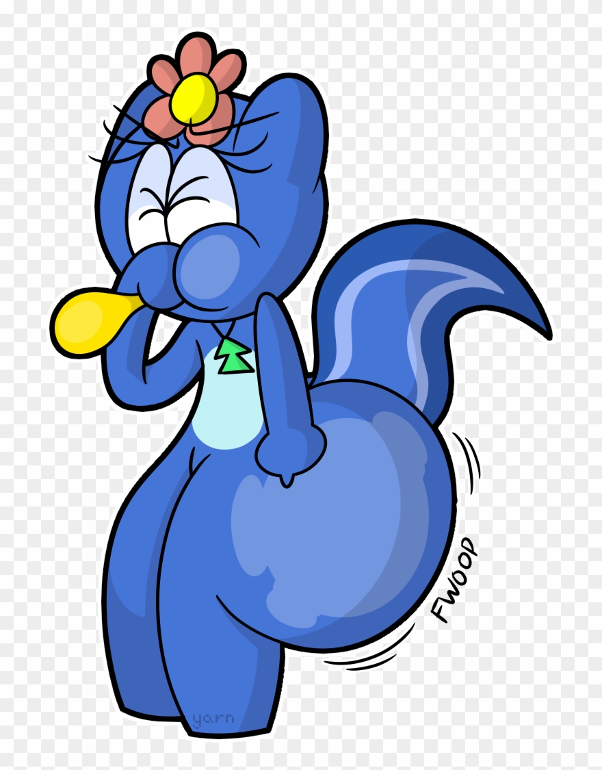 Petunia Butt Inflation Clipart