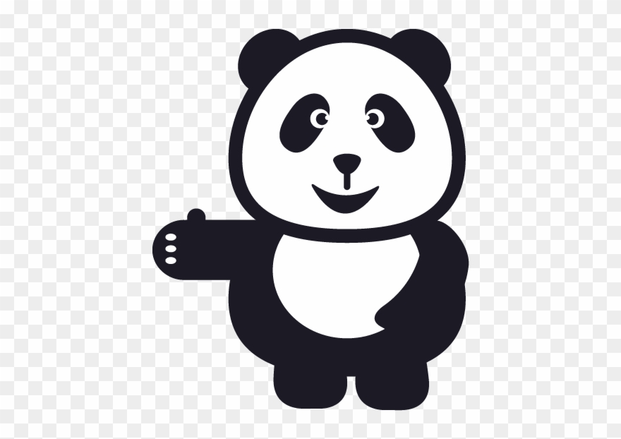 Panda Thumbs Up Clipart