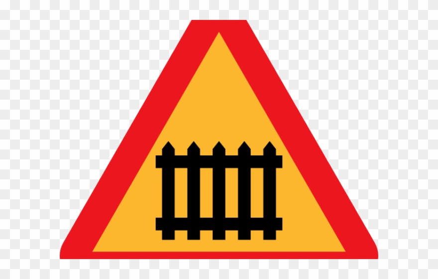 Railroad Clipart Gates - Png Download