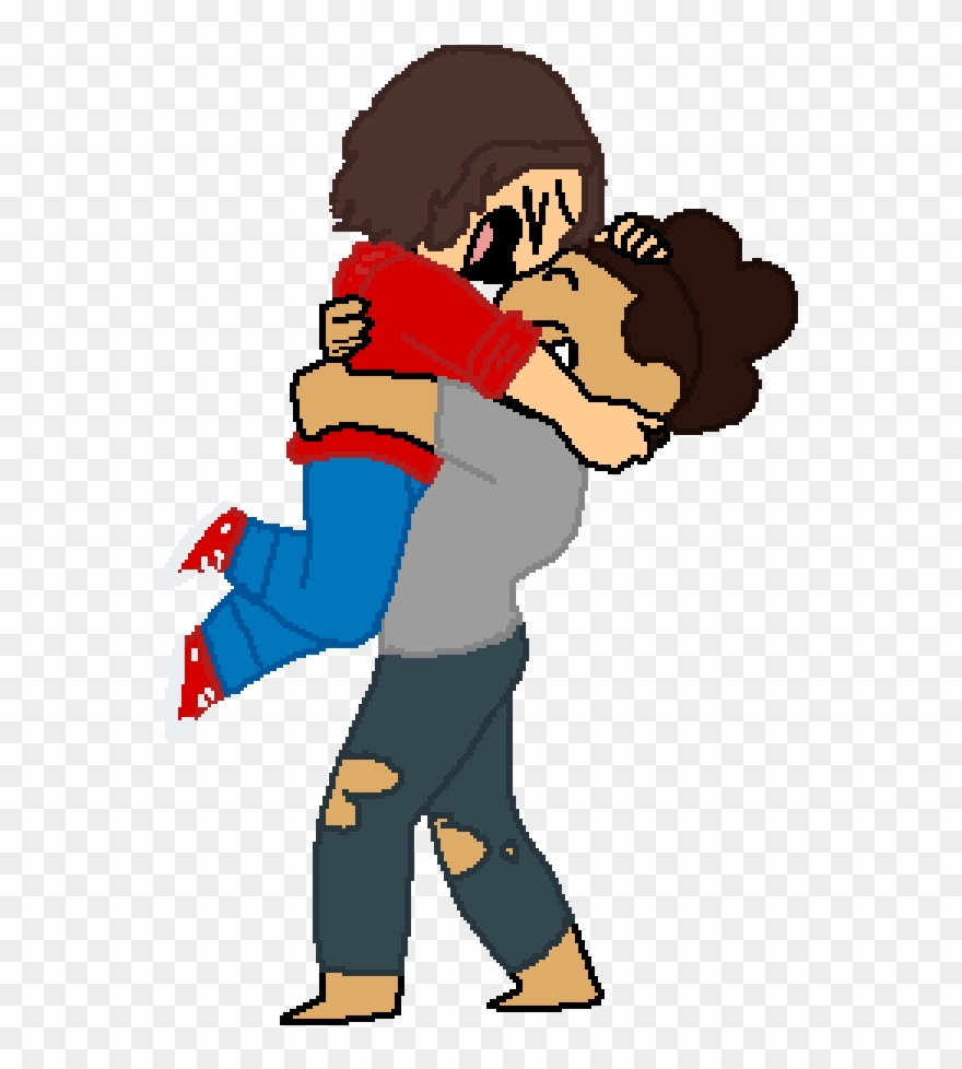 Hug Collab Clipart