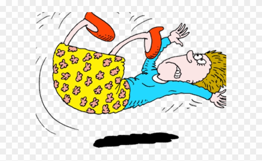 Falling Clipart Falling Down - Png Download