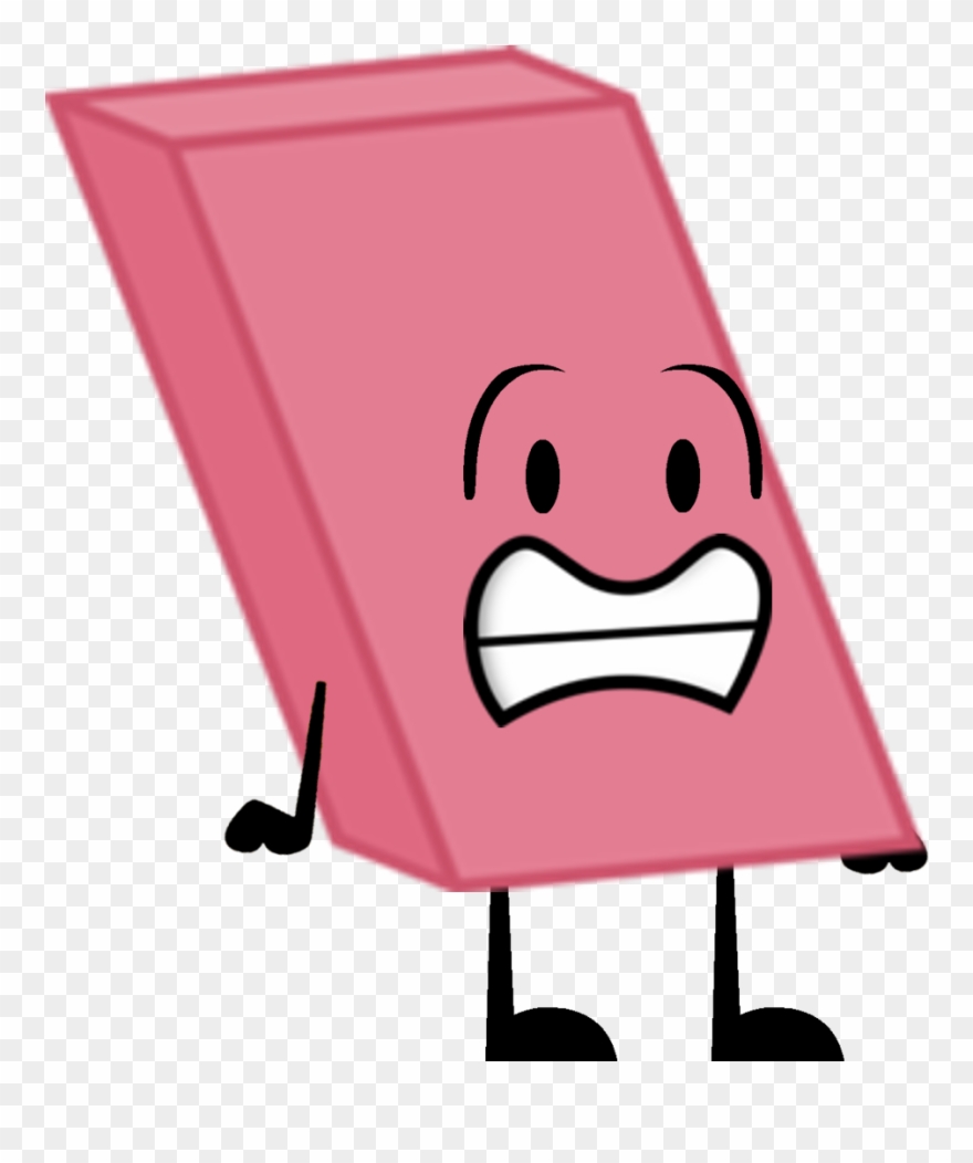 Eraser Pose 3 Clipart