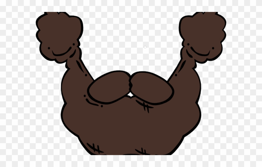 Mustache Clipart Invisible Background - Png Download