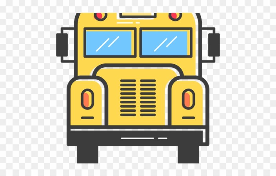 Colors Clipart Bus - Png Download