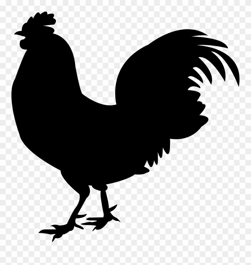 Hen Clipart Fried Chicken Wing - Png Download