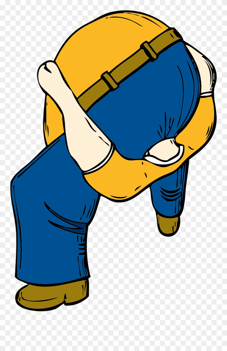 Humor Commentary Ostrich Effect Clipart