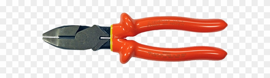 Hardened Linesman's Plier New England Style Clipart