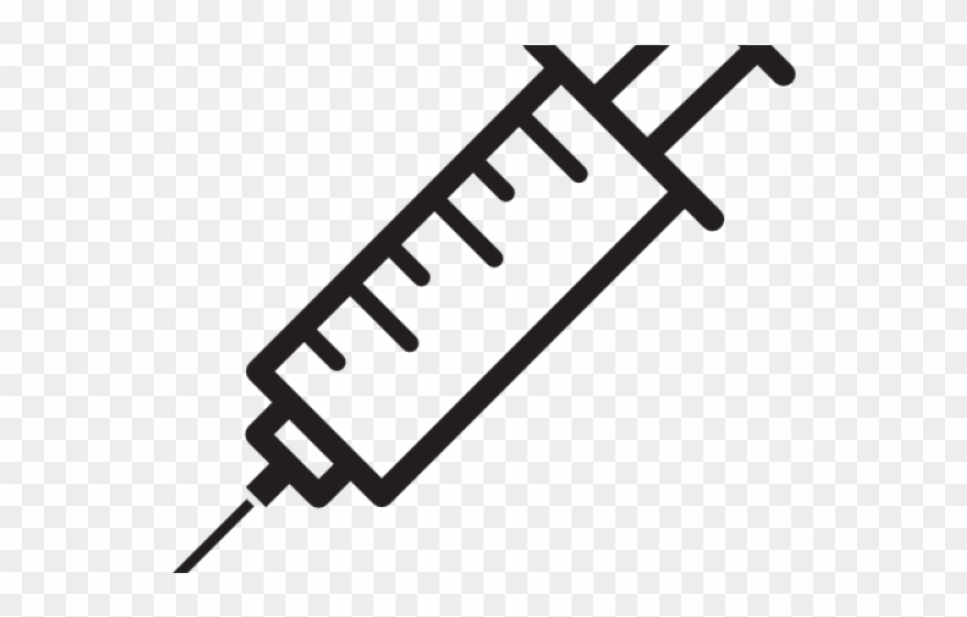 Syringe Clipart Drawn - Png Download