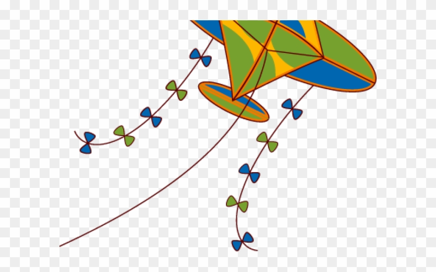 Long Clipart Kite - Png Download