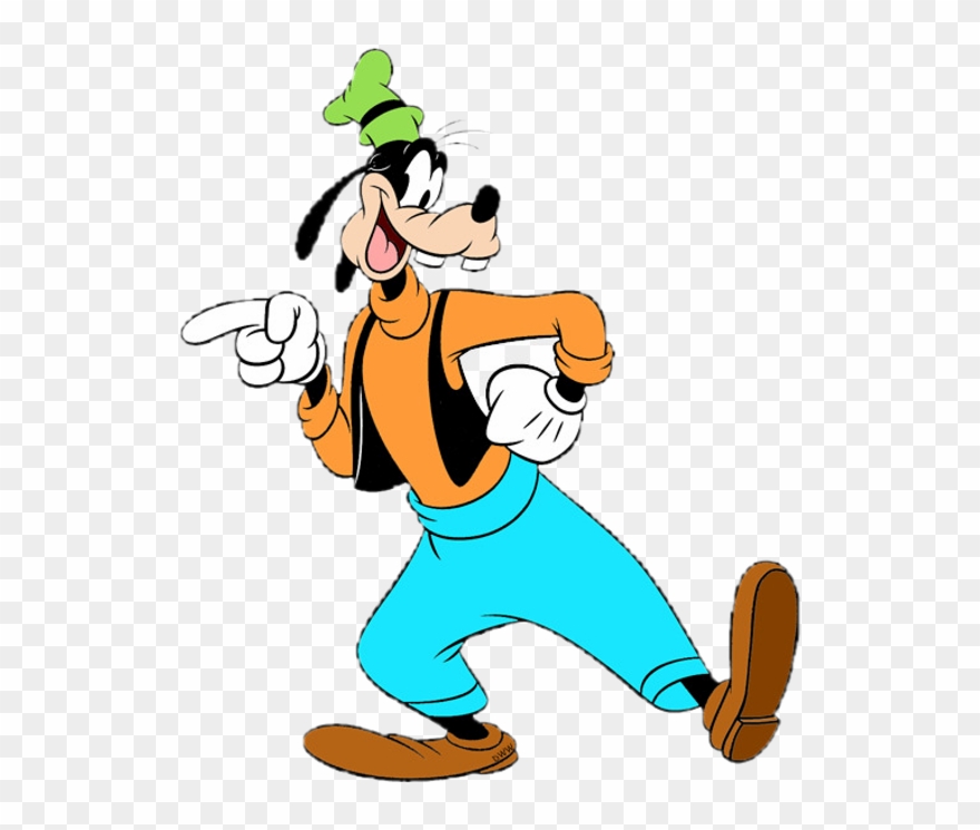 Goofy Sticker Clipart