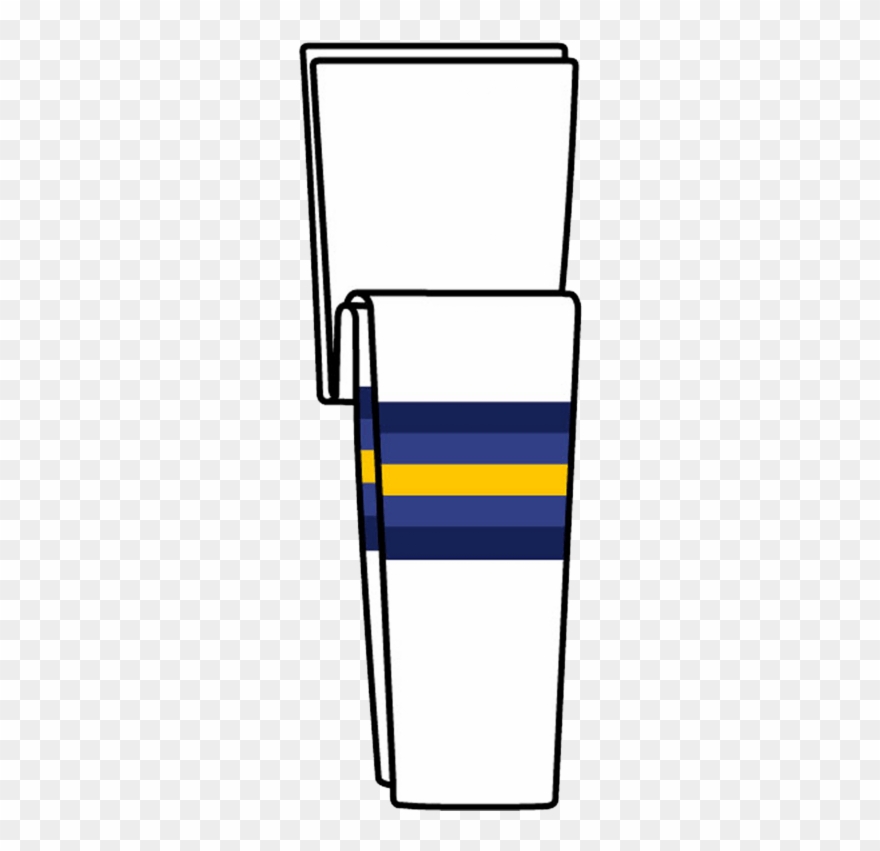 Knit Retro Nhl Pattern Socks Clipart