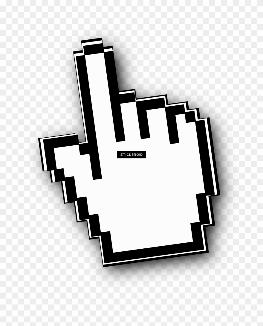 Cursor Hand Design Mouse Web Clipart