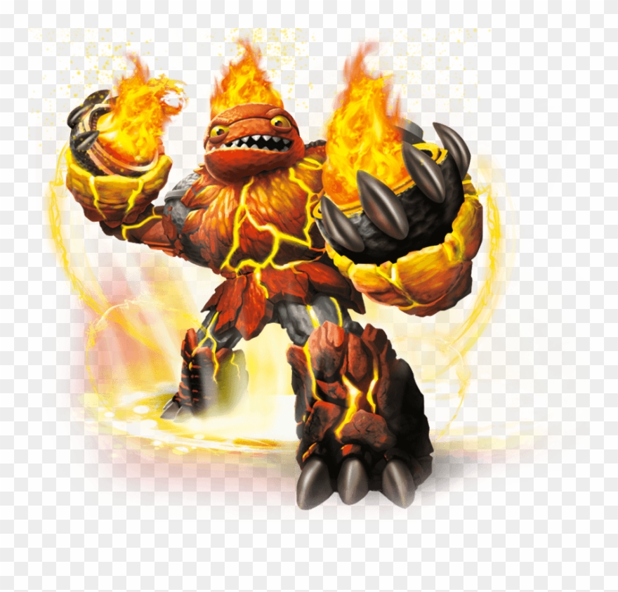 Skylander Fire Giant Clipart