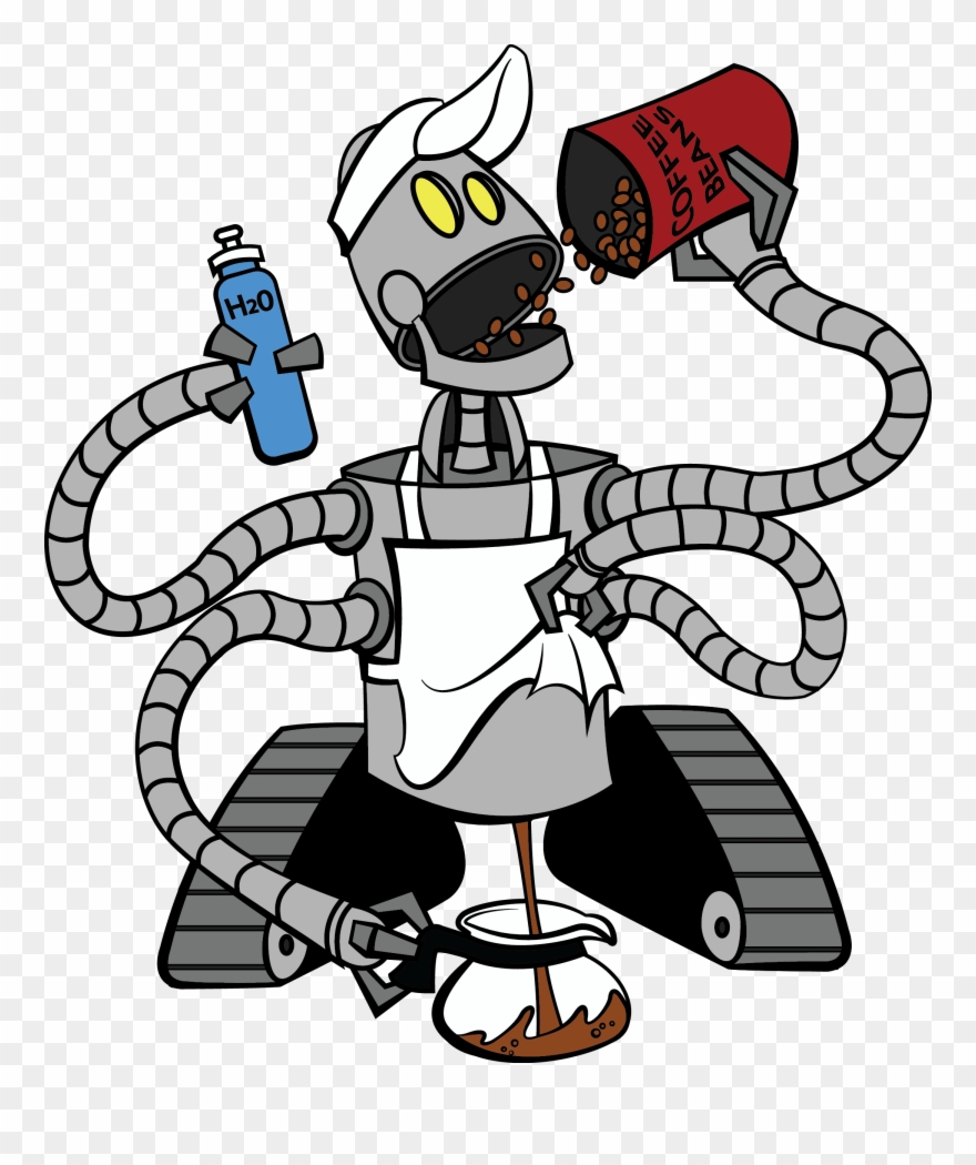 Barista Bot Clipart