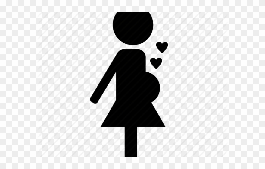 Birth Clipart Baby Bump - Png Download