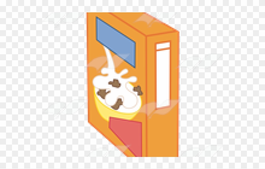 Cereal Clipart Cereal Box - Png Download