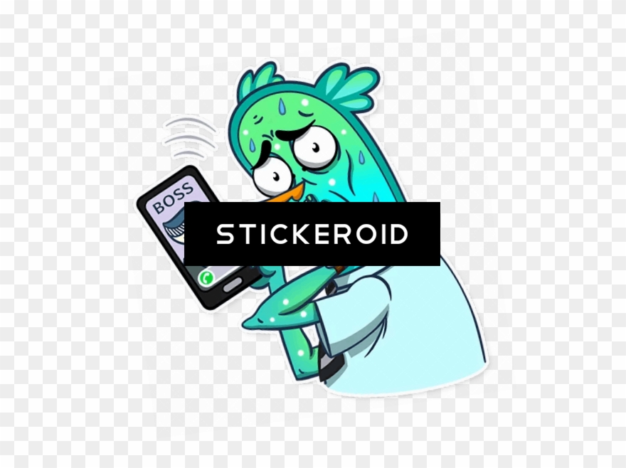 Boss Calling Страх Тревога Clipart