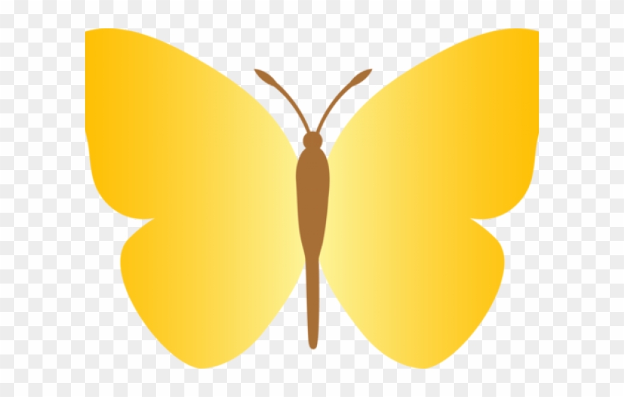 Butterfly Clipart Simple - Png Download