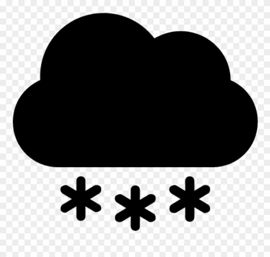 Free Png Download Cloud Snow Icon Png Images Background Clipart