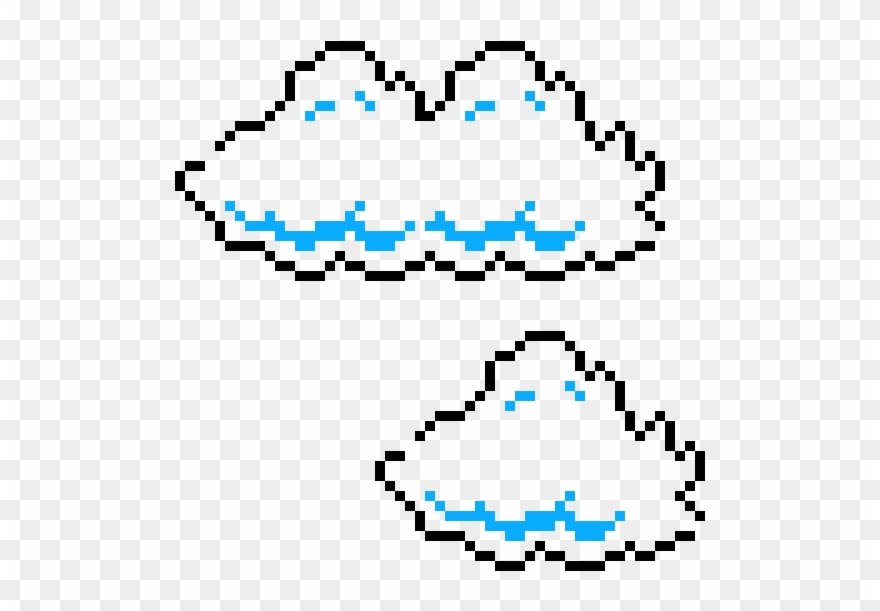 Super Mario Bros Cloud Sprites Clipart