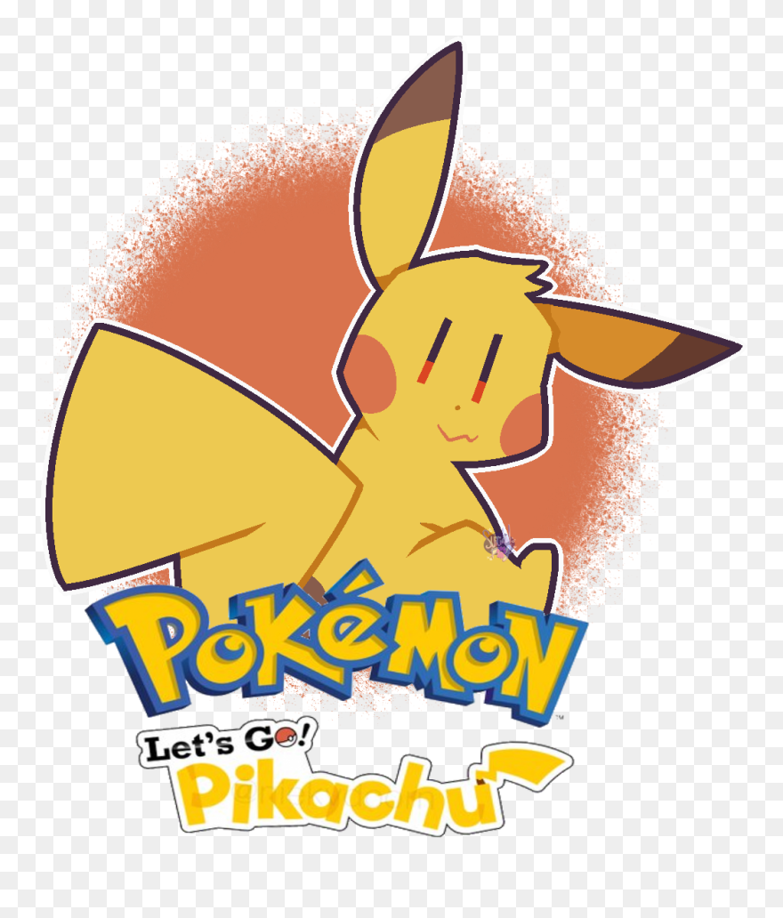 Lets Go Pikachu Clipart