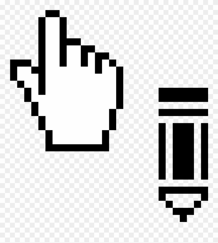 Click Y Lapiz Clipart