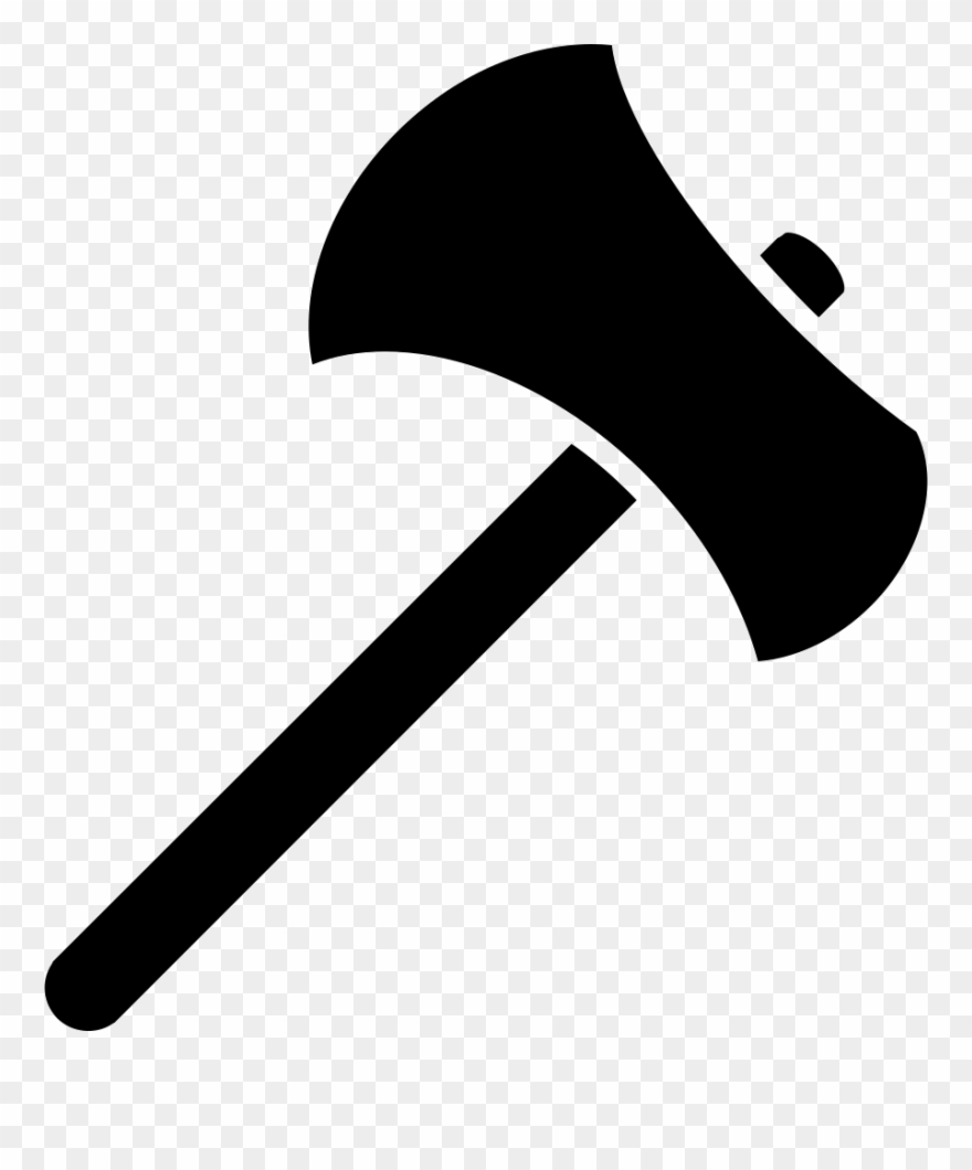 Axe Clipart Tool Outline - Png Download