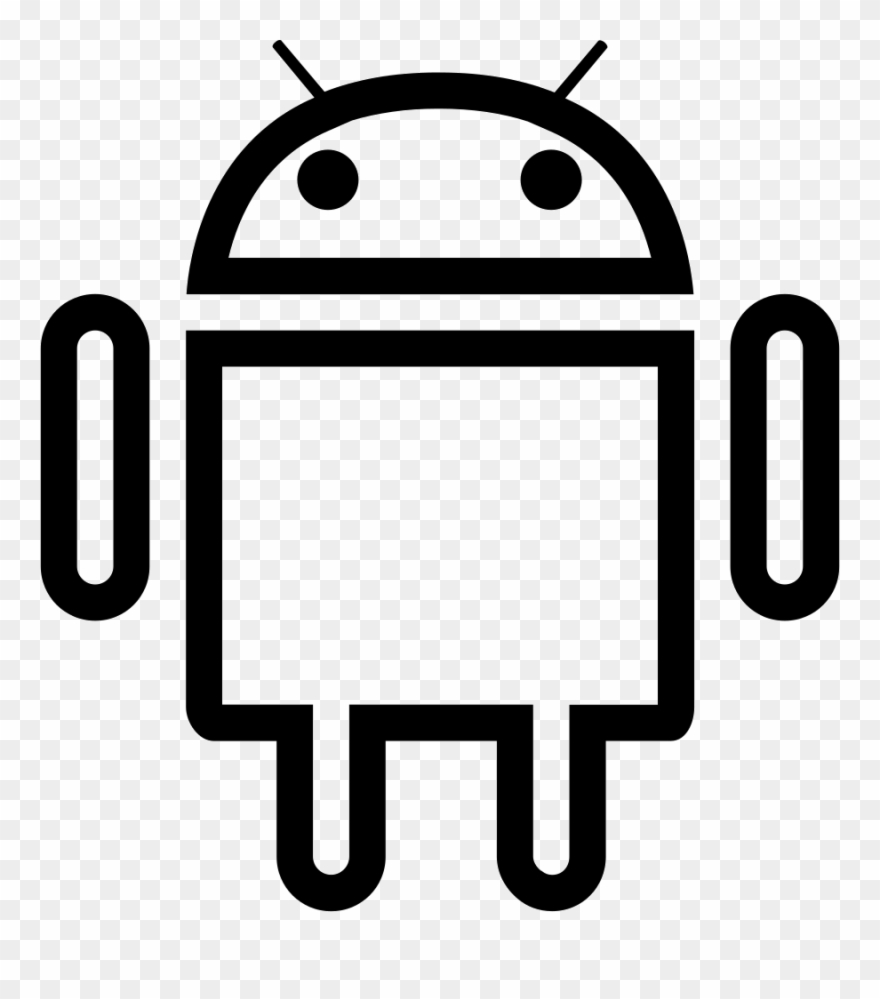Social Android Outline Comments Clipart