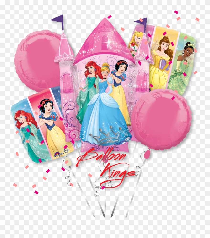 Princess Dream Castle Bouquet Clipart